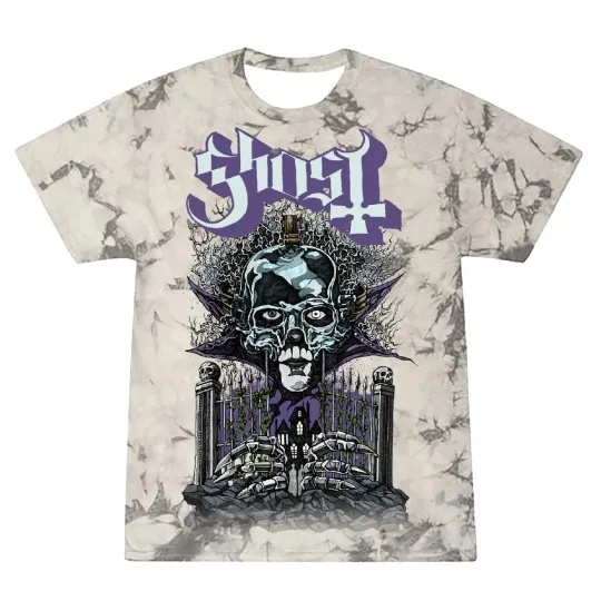 Discover The Ghost At The Gates Crystal All Over Print 3D T-Shirt