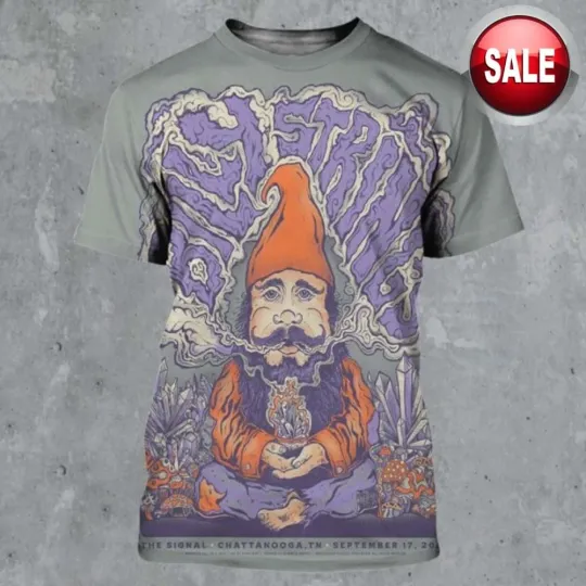 Discover Billy Strings Chattanooga Tennessee At The Signal September 17 2025 Print Shirt