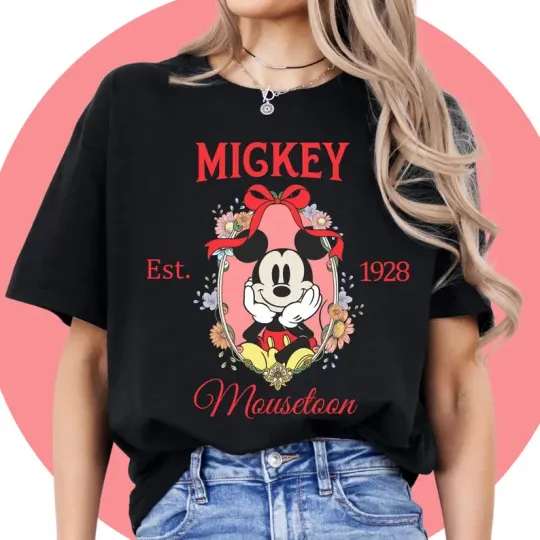 Discover Disney Mickey T-Shirt, Gift For Friends