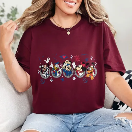 Discover Dissney Cruise Line Mickey And Friends T-Shirt, Gift For Friends