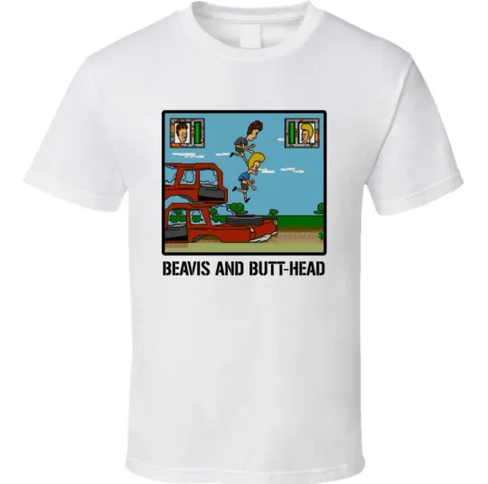 Discover Beavis and Butt-Head Video Game Retro T-Shirt