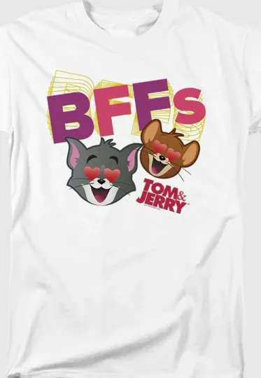 Discover Bffs Tom and Jerry T-Shirt Women Men Size