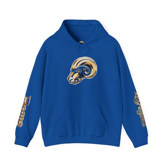 Discover Los Angeles Rams Logo Hoodie, Game Day Spirit