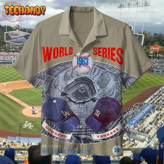 Discover Los Angeles Dodgers Retro Hawaiian Shirt