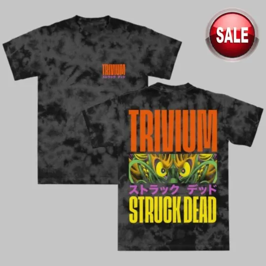 Discover Trivium Struck Dead Dragon Eye All Over Print T-Shirt