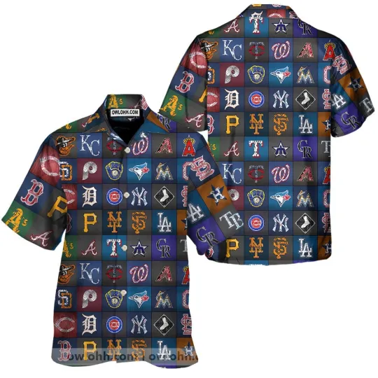 Discover Vintage Baseball Team  hawaiian Shirt