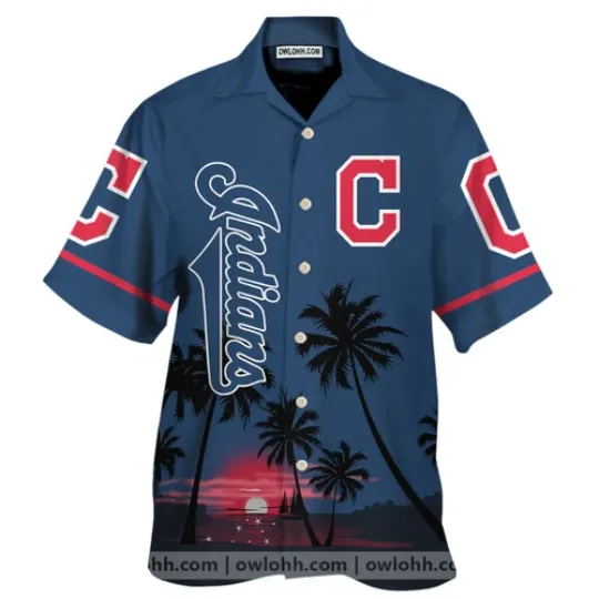 Cleveland Indians Summer Hawaiian Shirt for Men
