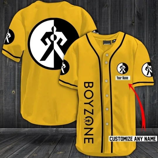 Discover Personalized Unisex Boyzone Band Baseball Jersey