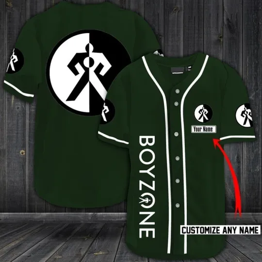 Discover Personalized Unisex Boyzone Band Baseball Jersey Shirt