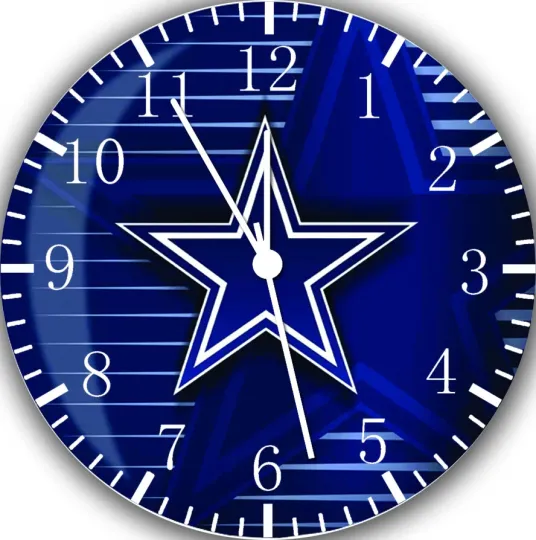Dallas Cowboys Wall Clock