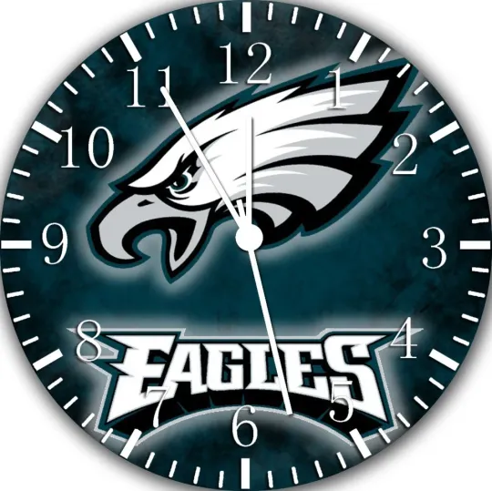 Philadelphia Eagles Wall Clock