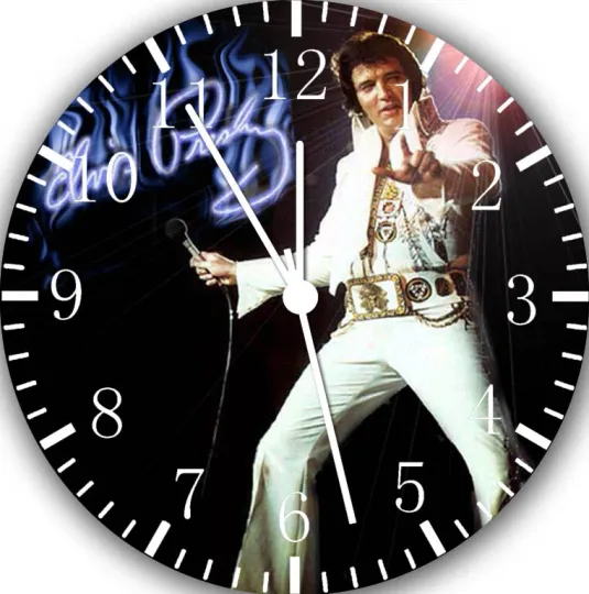 Discover Elvis Aaron Presley Wall Clock