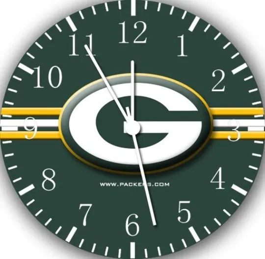 Green Bay Packers Wall Clock
