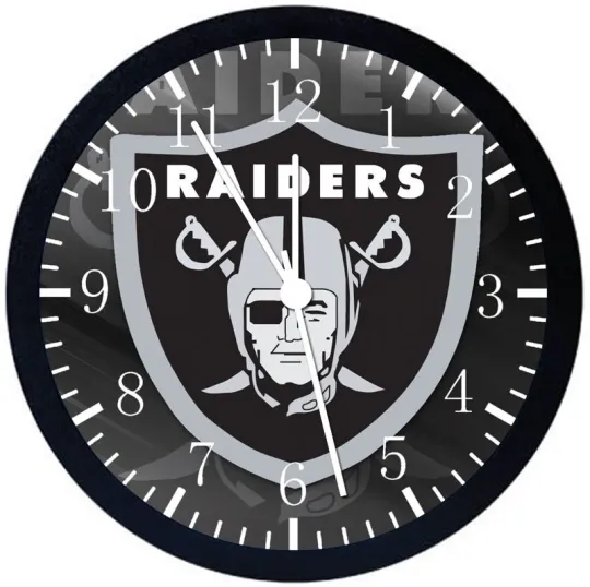 Raiders Wall Clock