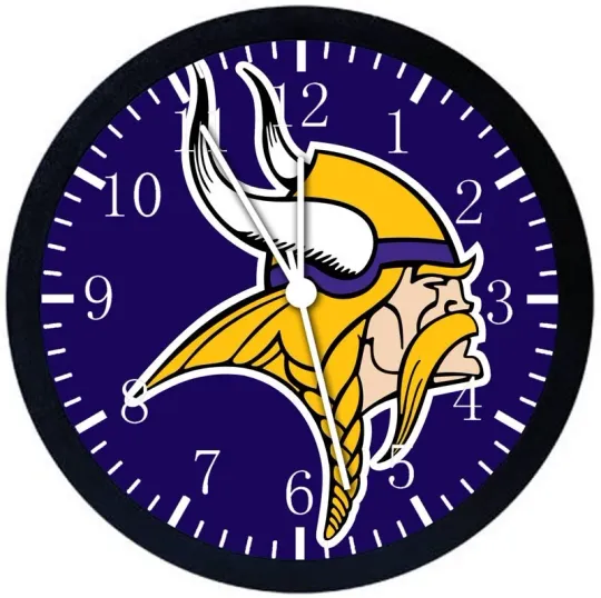 Minnesota Vikings Wall Clock