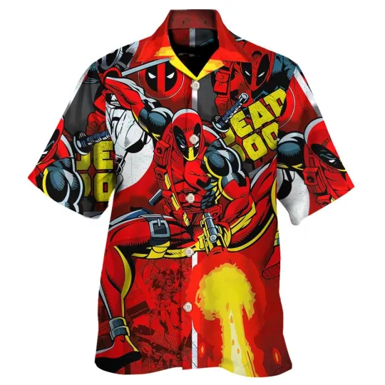 Discover Deadpool Hawaiian Shirt for Men and Women