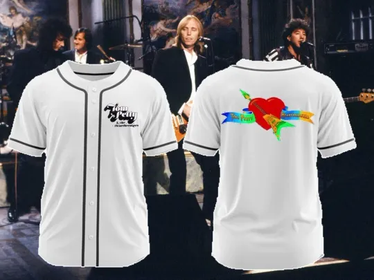 Discover Personalized Unisex Tom Petty and The Heartbreakers Baseball Jersey
