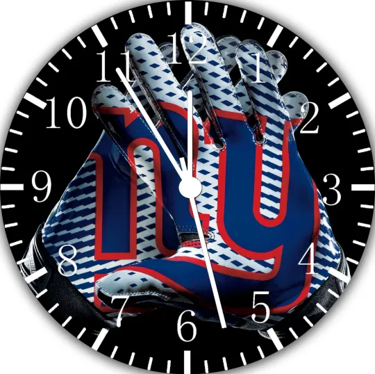 Discover New York Giants Frameless Borderless Wall Clock Nice For Gifts or Decor F129