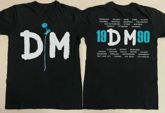 Discover Depeche Mode Violator US Tour 1990 T-Shirt, Violatorrr US