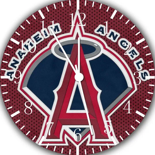 Discover Los Angeles Angels Frameless Borderless Wall Clock Nice For Gifts or Decor F105