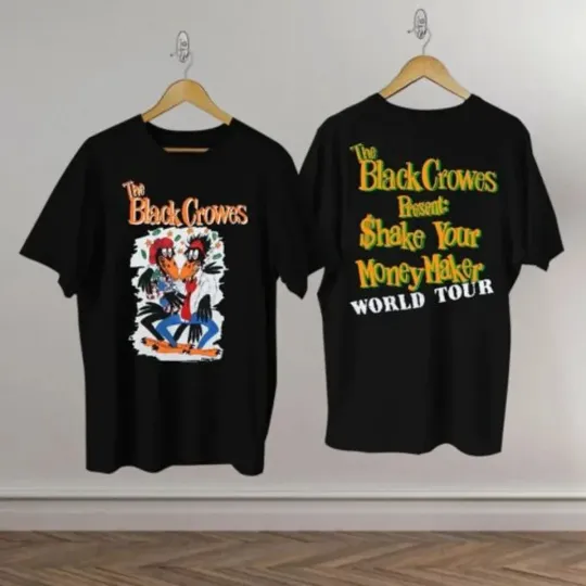 Discover Vintage 1990 Black Crowes Shake Your Money Maker World Tour T-Shirt