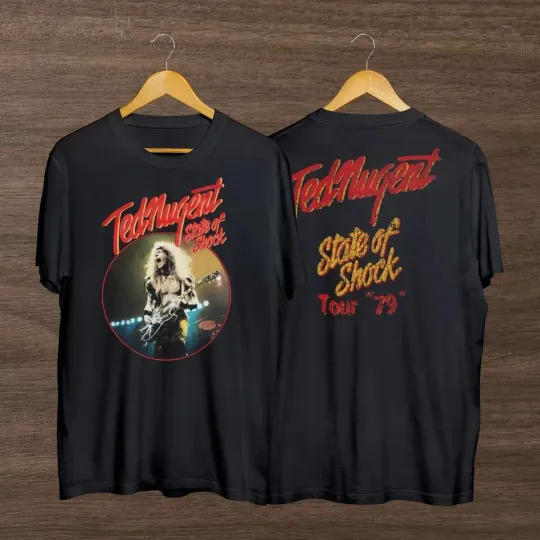 Ted Nugent State of Shock 79 T-Shirt, Vintage Classic T-Shirt