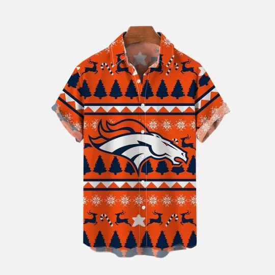 Denver Football Team Hawaiian Shirt for Men and Women