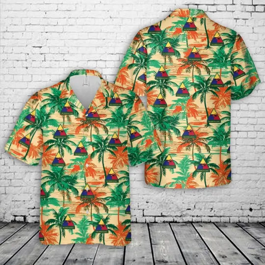 Discover United States Army Armor School Hawaiian Shirt