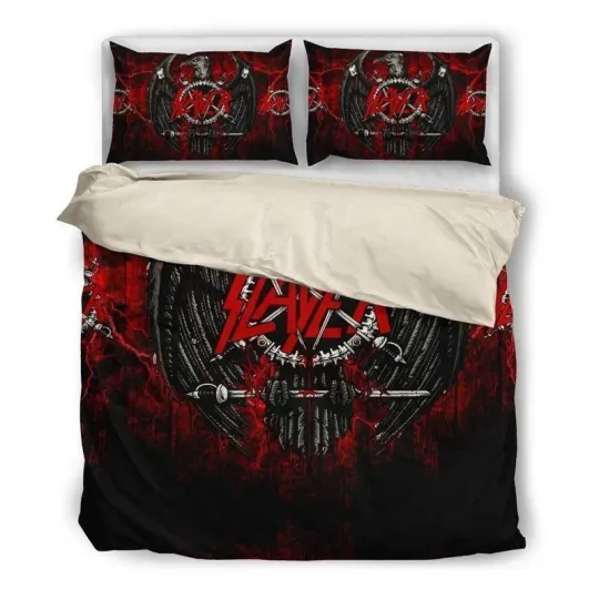 Discover Music Gift Idea For Fans Slayer Full Bedding Set For Fan