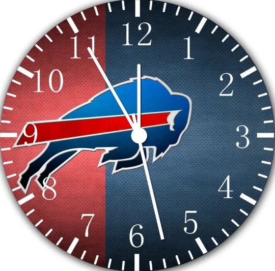 Buffalo Bills  Wall Clock For Gifts or Home Decor