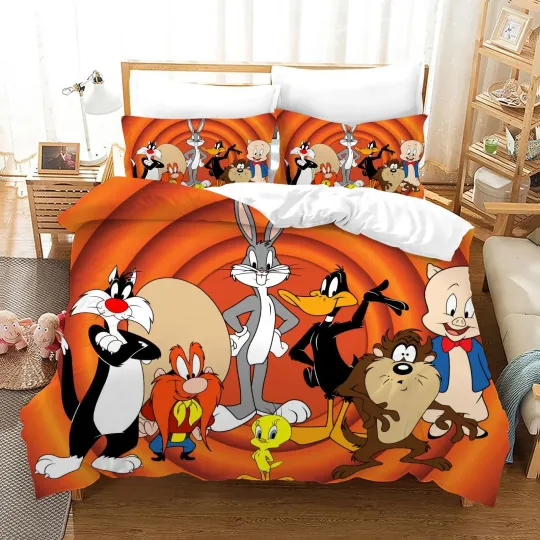 Discover Looney Tunes Bugs Bunny Full Bedding Set