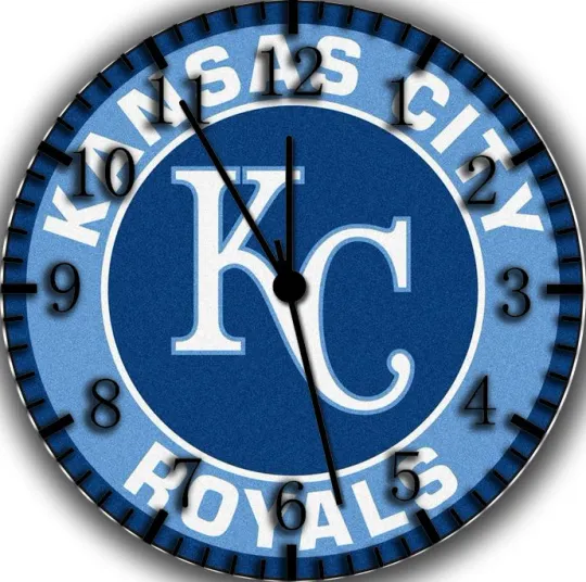 Kansas City Royals Wall Clock Nice For Gifts or Decor