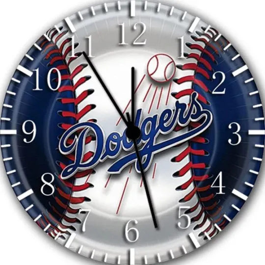 Discover Los Angeles Dodgers Wall Clock For Gifts or Home Decor