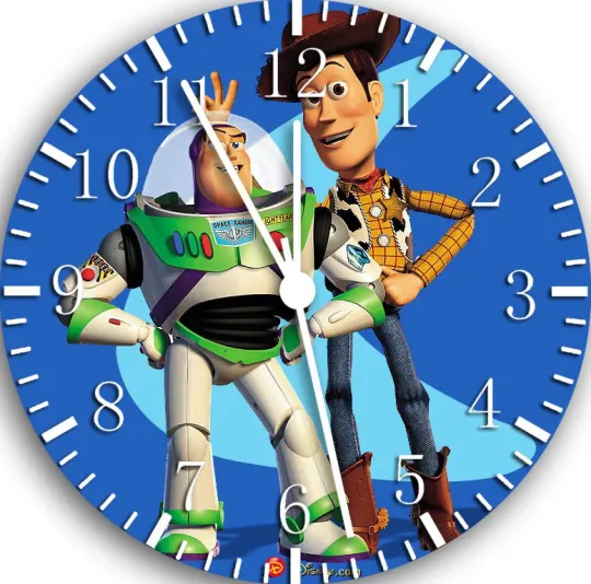 Discover Disney Toy Story Wall Clock Nice For Gifts or Decor