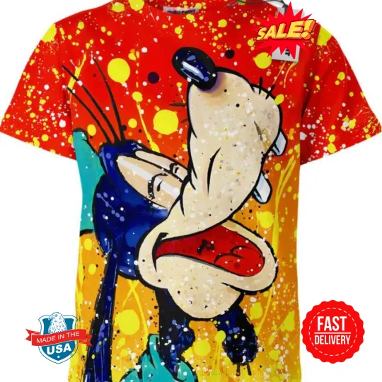 Goofy 3D T-Shirt for Christmas