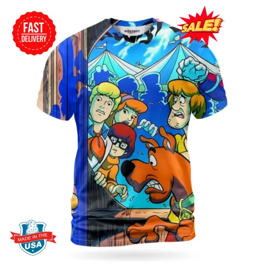 2025 Scooby Doo 3D T-Shirt