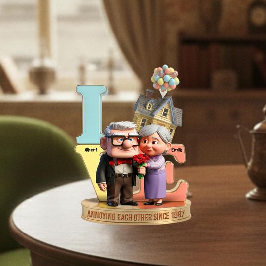 Discover Personalized Growing Old Together Acrylic Plaque, Custom Couple Gift, Romantic Home Decor, Anniversary Or Wedding Keepsake