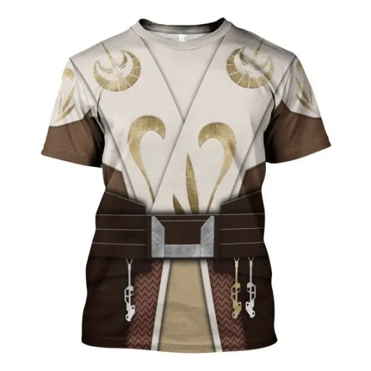 Discover Star Wars Jedi Temple Guard Costume 3D T shirt