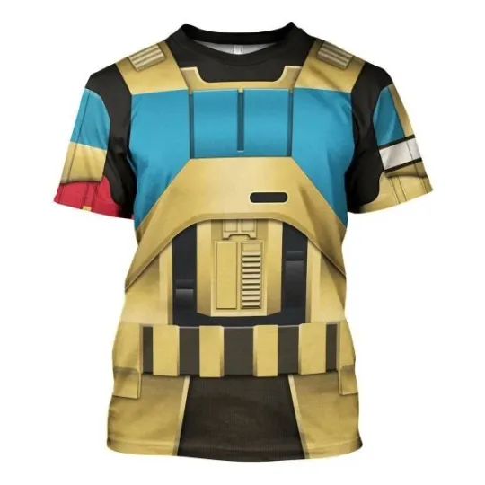 Discover Star Wars Shore Troopers Costume 3D T-Shirt