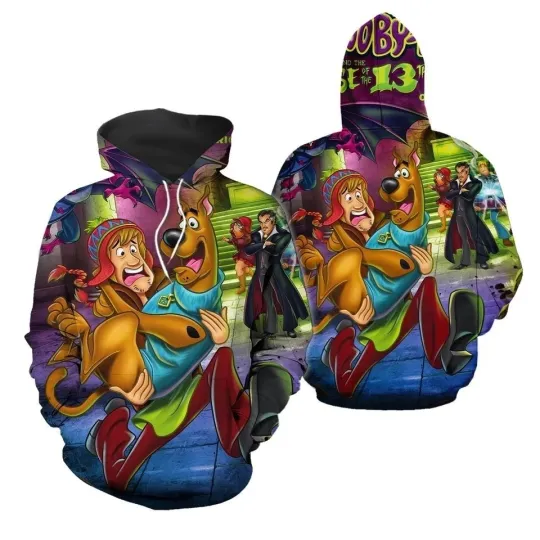 Discover Scooby Doo Hoodie, Scooby Doo 3D Hoodie For Men Women S-5XL