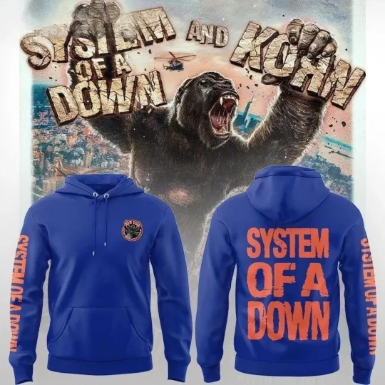 Discover NEW!!! 2025 SOAD SYSTEM OF DOWN Tour MetLife NYC NJ Merch reprint Hoodie