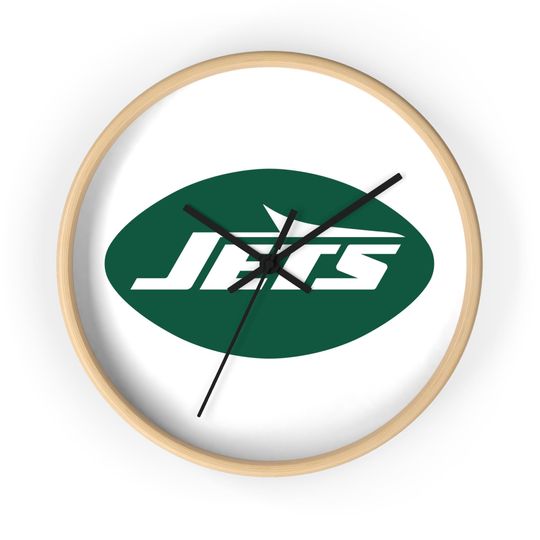 Discover Jets Wall Clock | Sports Team Fan Decor