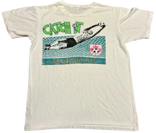 Discover Soccers Nationals Catch It Vintage Single Stitch T-Shirt