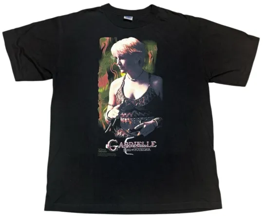 Xena Warrior Princess Vintage Gabrielle Bard of Poteidaia T-Shirt