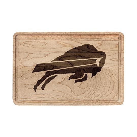 Buffalo Bills Logo Cutting Board | Wooden Cutting Board