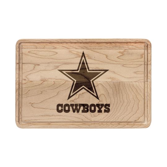 Dallas Cowboys Cutting Board | Wooden Serving Board
