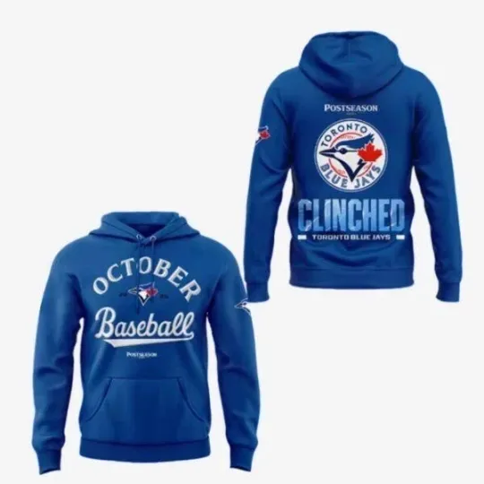 Discover 2025 Blue Jay October Baseball Hoodie All Size S-5XL For Fan
