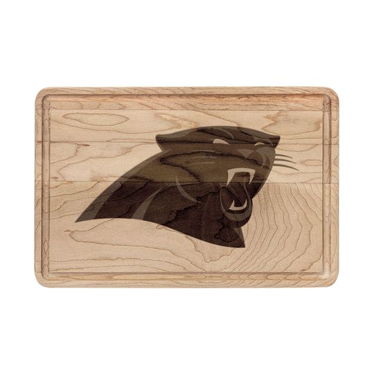 Carolina Panthers Wooden Cutting Board |  Charcuterie Board