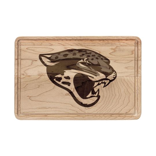 Jacksonville Jaguar Cutting Board | Wood Serving Board