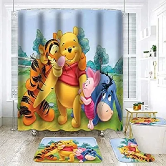 Discover Cartoon winnie the pooh Bathroom Sets, Shower Curtain Sets.